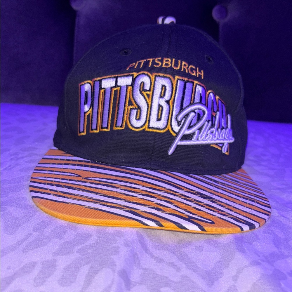 Hunter Vibrant Black and Orange Hat